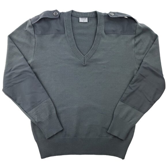 Austrian Army Sweater Vintage Military Wool Blend 2000s "5/108" Men's Large - Picture 1 of 11